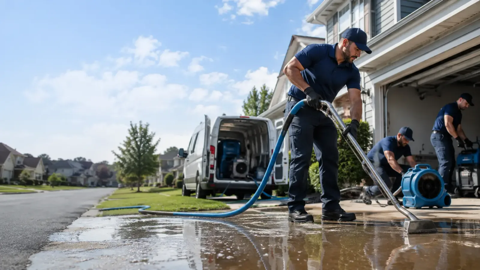 Flood Damage Restoration in Rufe, OK
